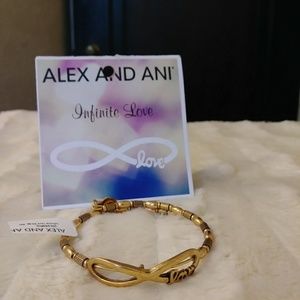 ALEX AND ANI Infinite Love Wrap Bangle Bracelet